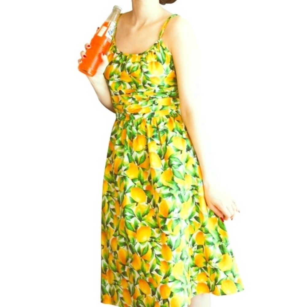 Retrolicious when life gives you lemons dress